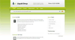 Desktop Screenshot of liquiddrop.com